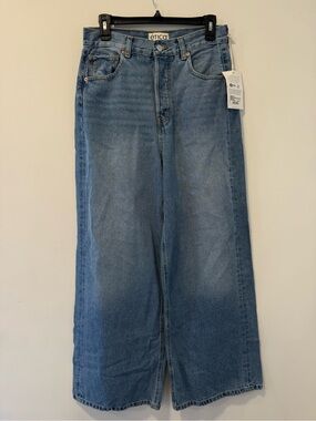 Etica Marley Ultra High Rise Baggy Atwater Size 27 NWT #Lux-X